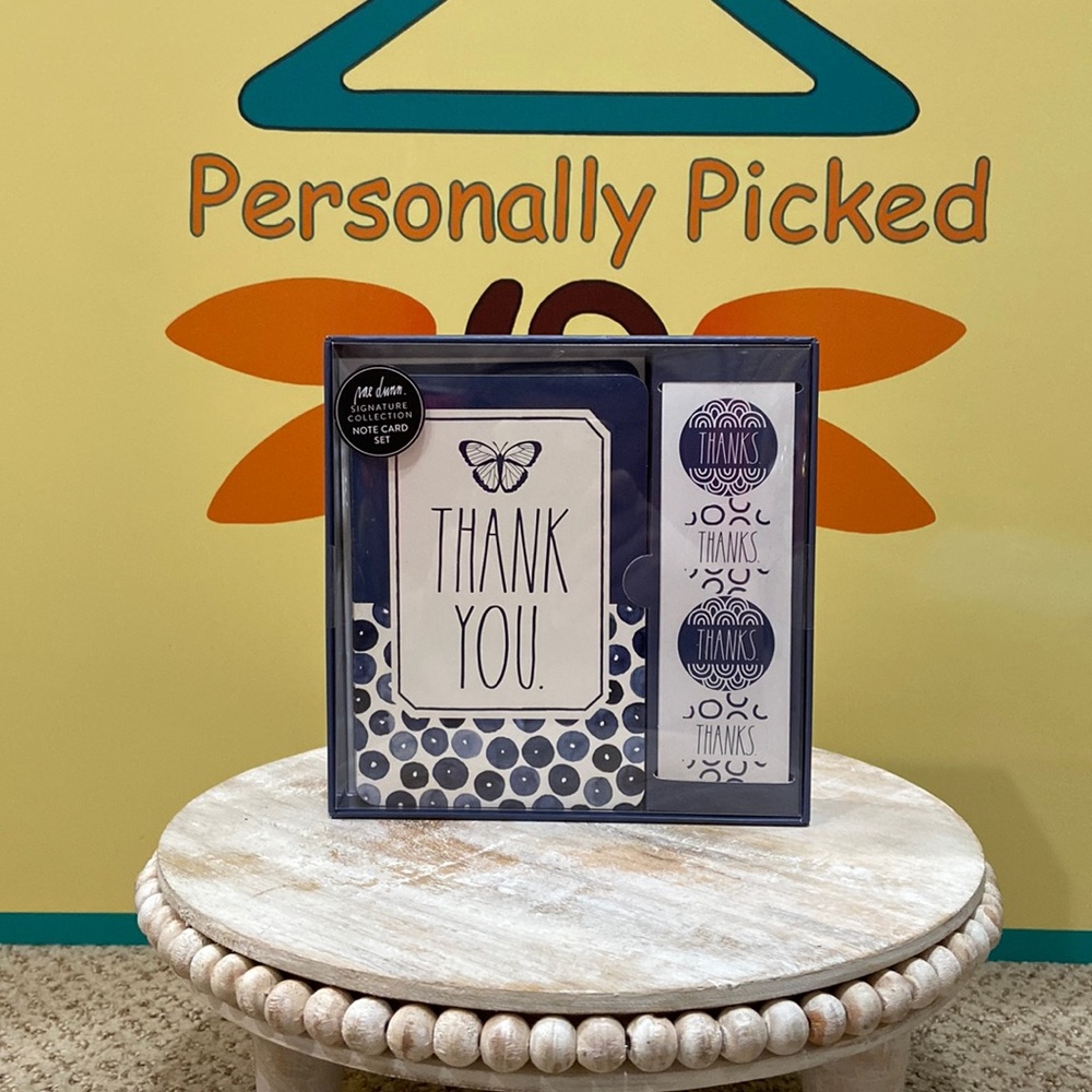 Rae Dunn THANK YOU Notecards